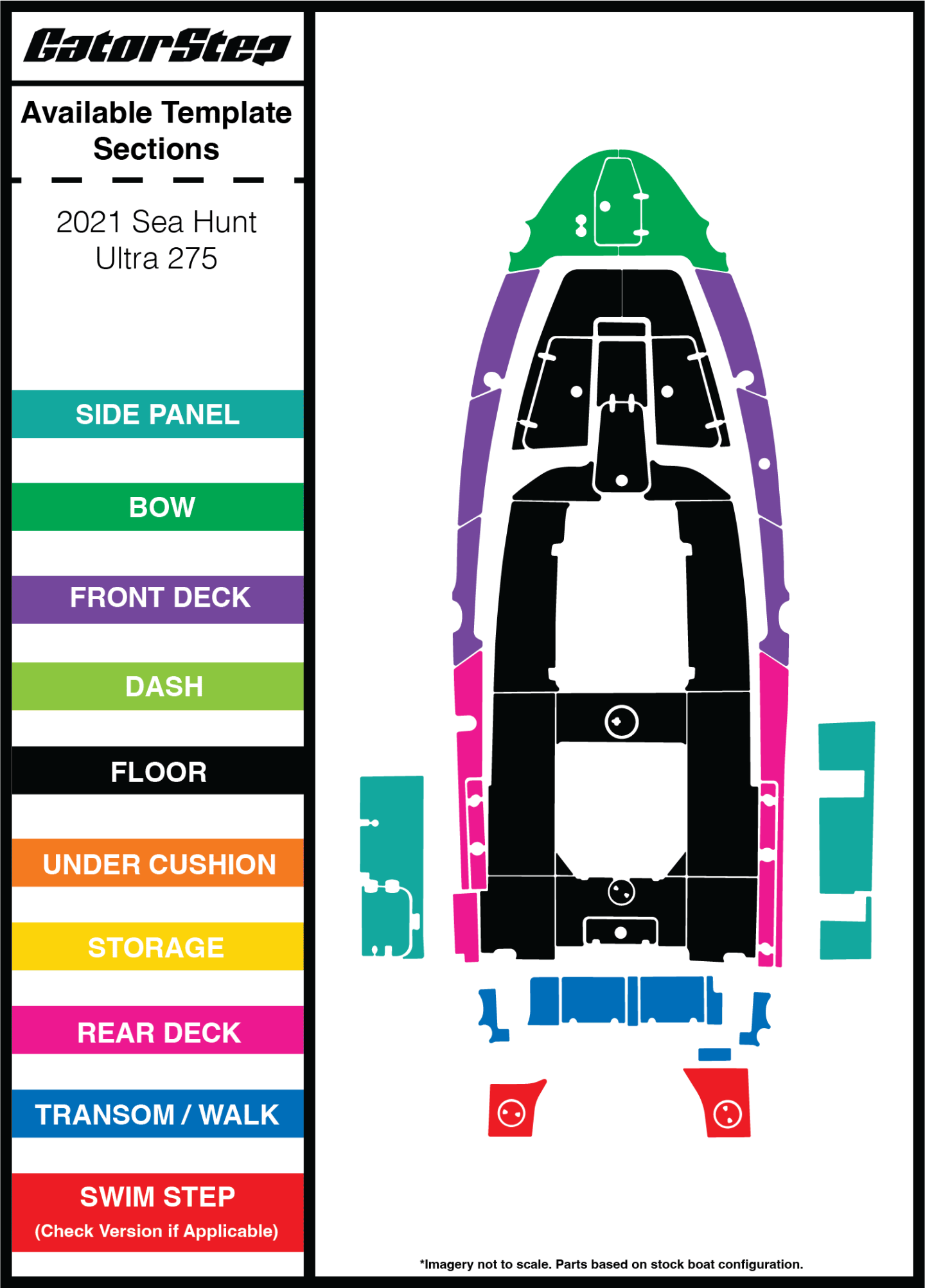 sea-hunt-ultra-275-2021-gatorstep-boat-flooring-decking